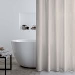 CATHERINE LANSFIELD TIMELESS STRIPE NATURAL Shower Curtain 