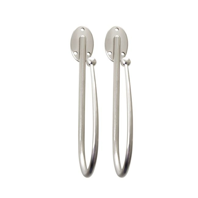 Holdback Brushed Nickel