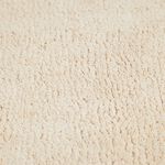 2 Piece Cotton Plain Dye Ecru Bathroom Set