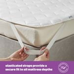 SILENTNIGHT DEEP SLEEP SMALL DOUBLE Mattress Protector 