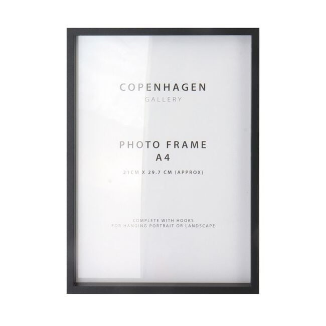 A3 COPENHAGEN BLACK Photo Frame