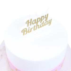PME Happy Birthday Candle
