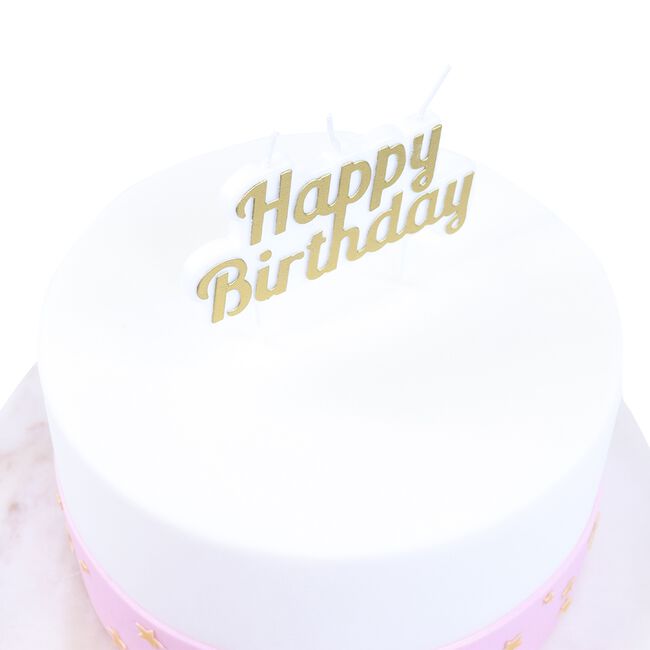 PME Happy Birthday Candle