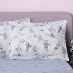 Wisteria Heather Oxford Pillowcase Pair - Lilac