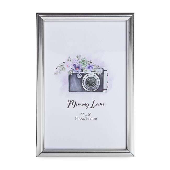 4X6 MEMORY LANE FRAME Silver