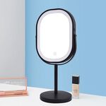 VISAGE LED MATTE BLACK SQUARE 3X Cosmetic Mirror