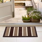 My Mat Chocolate Stripe Door Mat 50cm x 75cm
