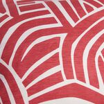 OVERLAP GEO RED 45x45 Cushion