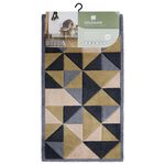 JVL Solemate Hand Carved Trimertric Door Mat 