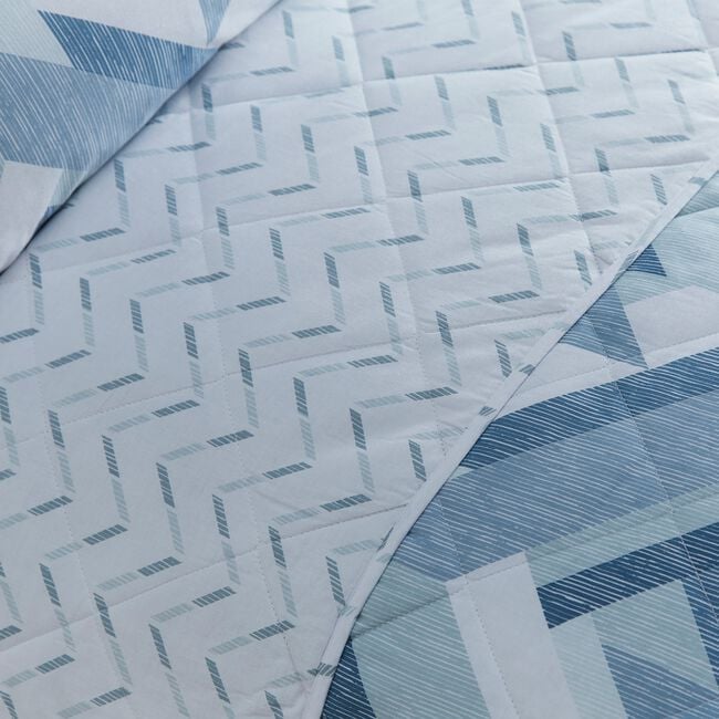 Jonah Bedspread 200cm x 220cm - Blue