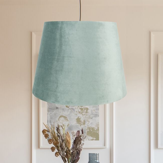 GREEN VELVET SHADE 12"