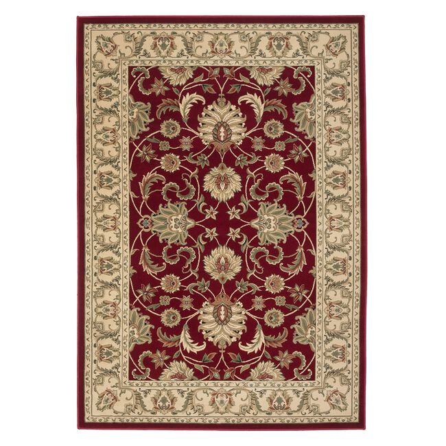KENDRA RED/CREAM 160x235cm Rug