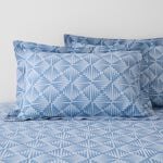 Noah Oxford Pillowcase Pair - Navy