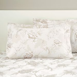 Francis Oxford Pillowcase Pair - Natural