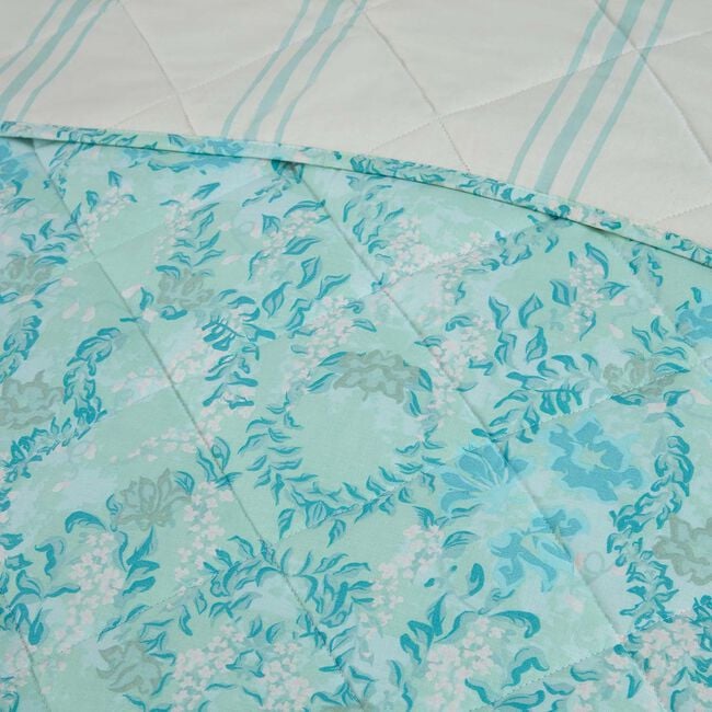 Delphine Bedspread 200cm x 220cm - Duck Egg
