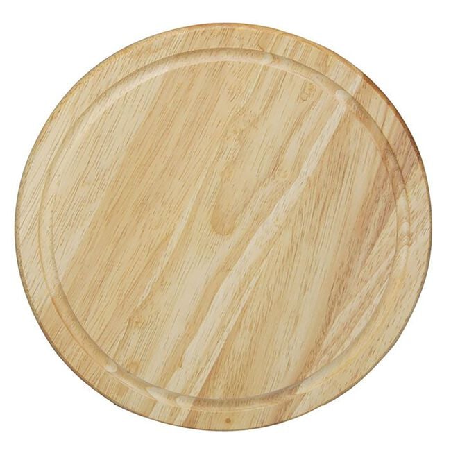 Apollo Rubberwood Round Bread & Cheese Board 25cm