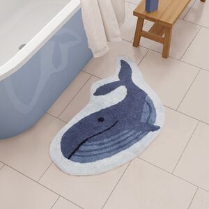 Whale Shaped Bath Mat 50cm x 80cm