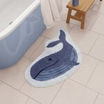 Whale Shaped Bath Mat 50cm x 80cm