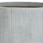 PETRA Small Grey Stone Effect Pot