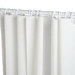BELDRAY ANTIBAC PEVA WHITE Shower Curtain