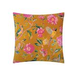 WYLDER AVIARY GOLD 50X50 Cushion