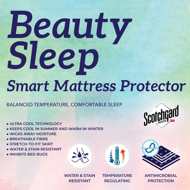 BEAUTY SLEEP SMART DOUBLE Mattress Protector