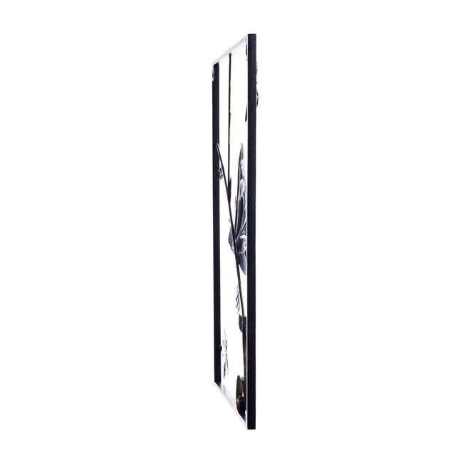 Metal Framed Butterfly Garden Wall Art
