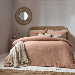SINGLE DUVET COVER Lark Pink Clay