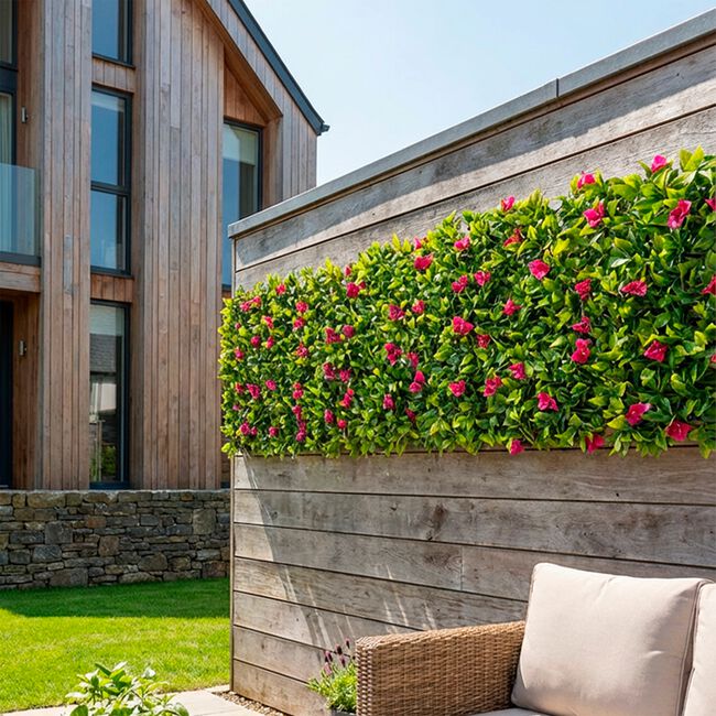 Bougainvillea Garden Wall Panel 0.5M x 1M