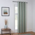 HACKNEY BLACKOUT DUCK EGG 135x240cm Curtain Panel 