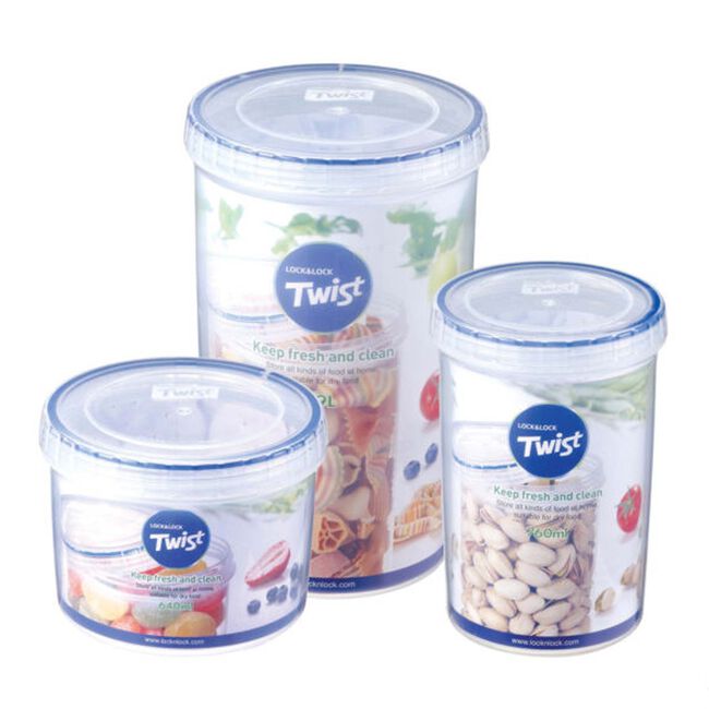 Lock & Lock Twist Round Container 360ml