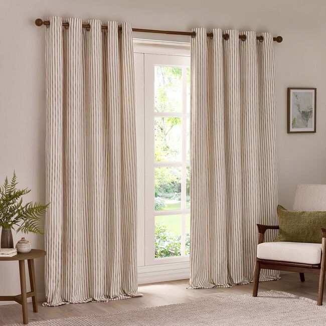 YARD HEBDEN NATURAL  66x90 Curtain