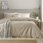 CATHERINE LANSFIELD SINGLE DUVET COVER Jacob Geo Natural
