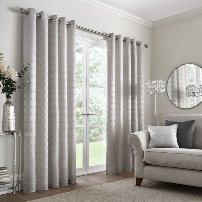 APPLETREE CASSINA SILVER 66x90 Curtain