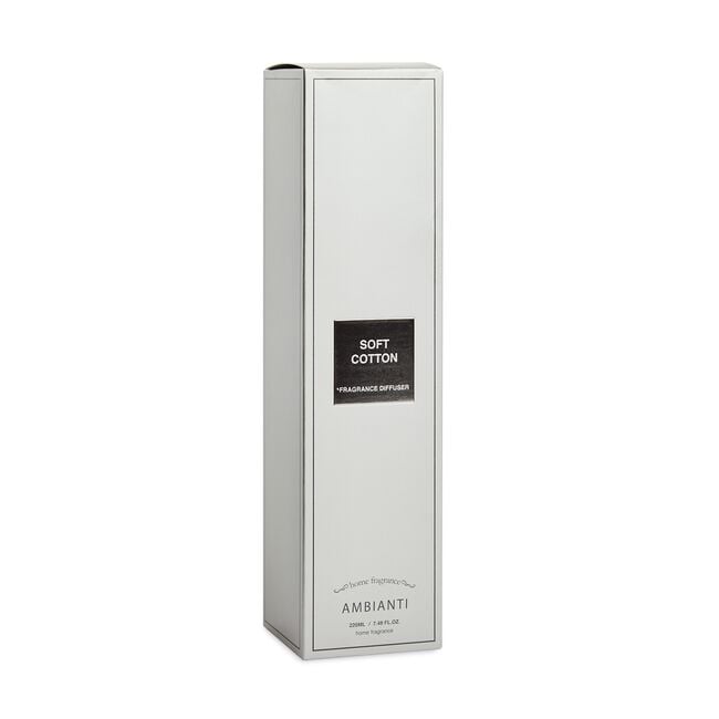 Ambianti Soft Cotton 220ml Reed Diffuser