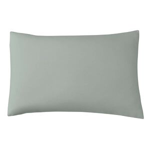 HOUSEWIFE PILLOWCASE PAIR Luxury Percale Forest Green 5K