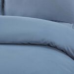 KING SIZE DUVET COVER Brushed Cotton Twill Denim