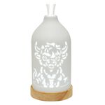 Woodbridge LED Ceramic Reed Diffuser Highland Cow