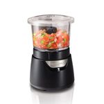 Hamilton Beach Stack & Press Glass Bowl Chopper