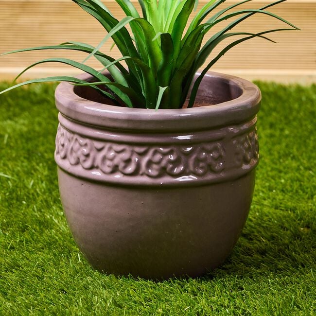 TURIN Small Ceramic Plant Pot