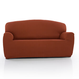 Sofa Covers Home More Regal Mills Easystretch Rust 3 Seater Sofa Cover