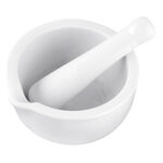 Fackelmann White Porcelain Pestle & Mortar