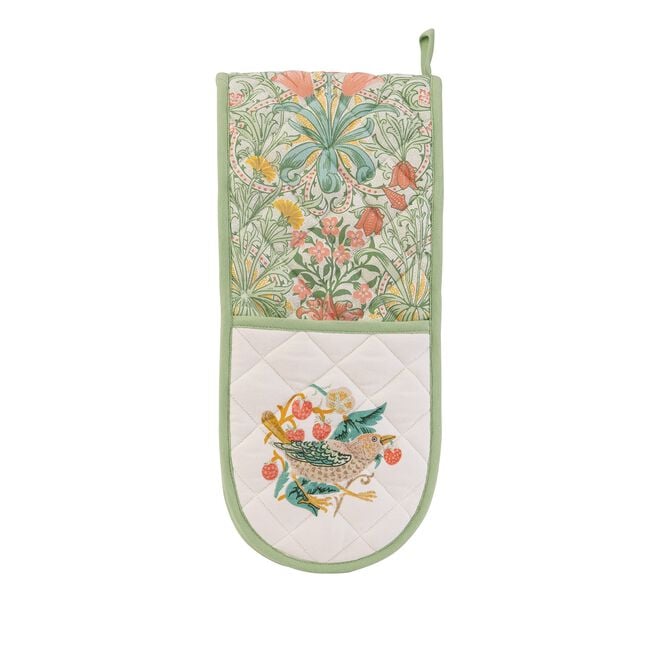 William Morris Kitchen Garden Double Oven Glove