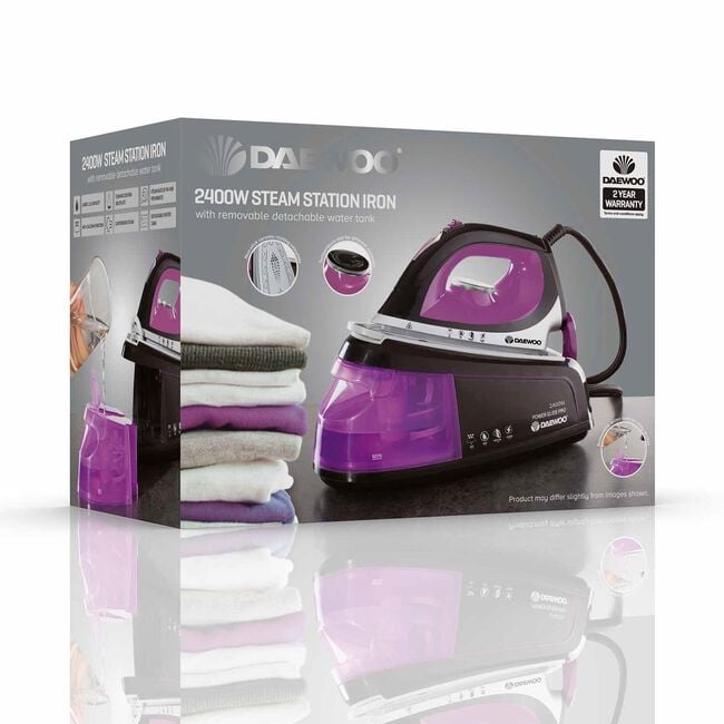 Daewoo 1.2L Steam Station Iron 2400W