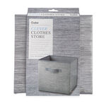 Clever Clothes Cube Storage Charcoal - 30cm x 30cm
