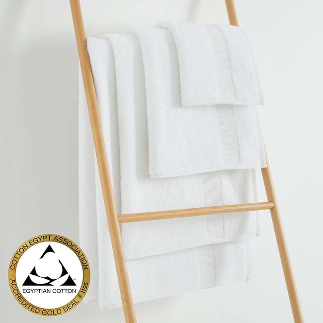 EGYPTIAN COTTON WHITE Bath Sheet
