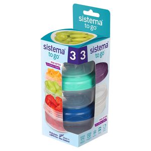 Sistema Mini Bites-To-Go 3 Food Containers