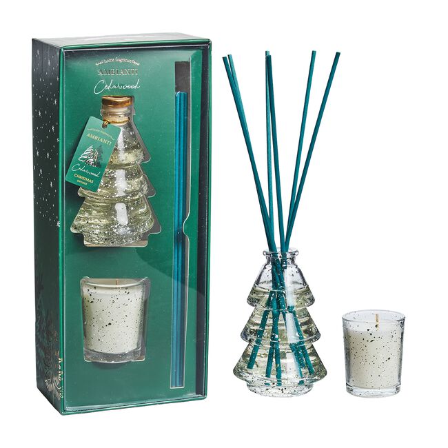 Ambianti Christmas Sparkle Cedarwood Gift Set