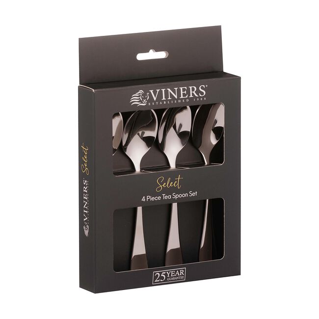 Viners Select 4 Piece Teaspoons