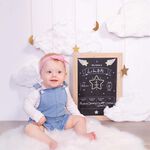 First Steps Baby Milestone Chalk Board
